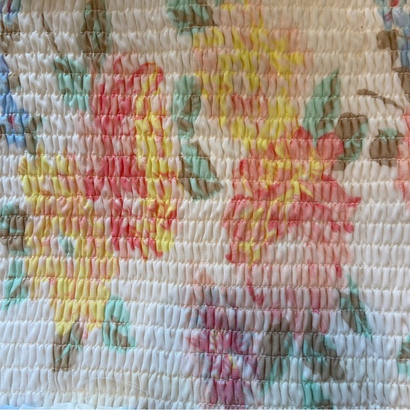 Old Navy Floral Smocked Strapless Maxi Dress Women’s Size Large - Picture 6 of 6